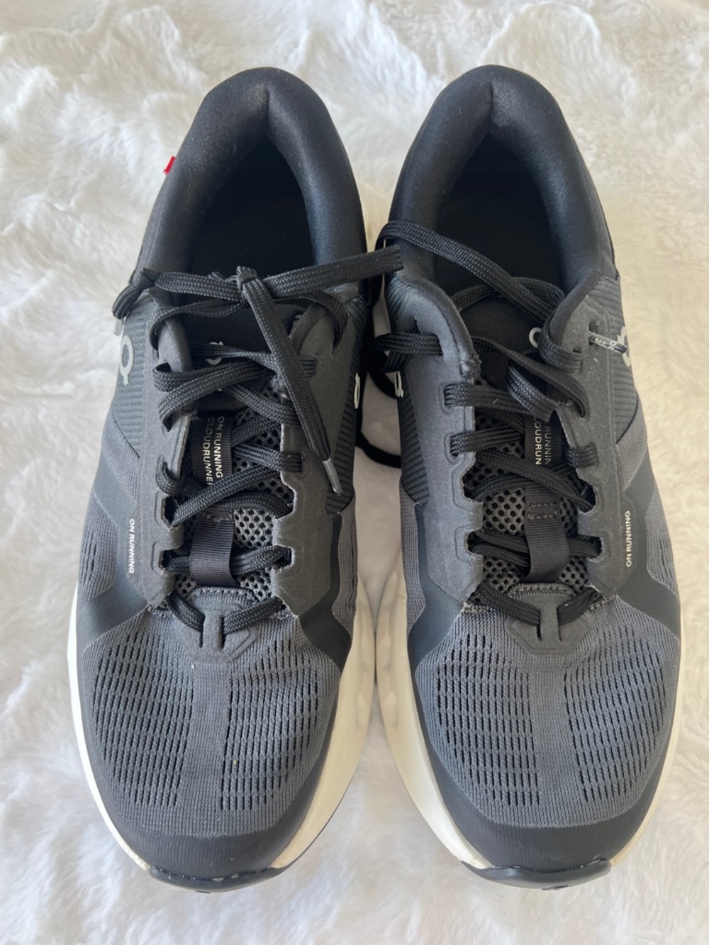 On Running Women Athletic Shoes Black Gray